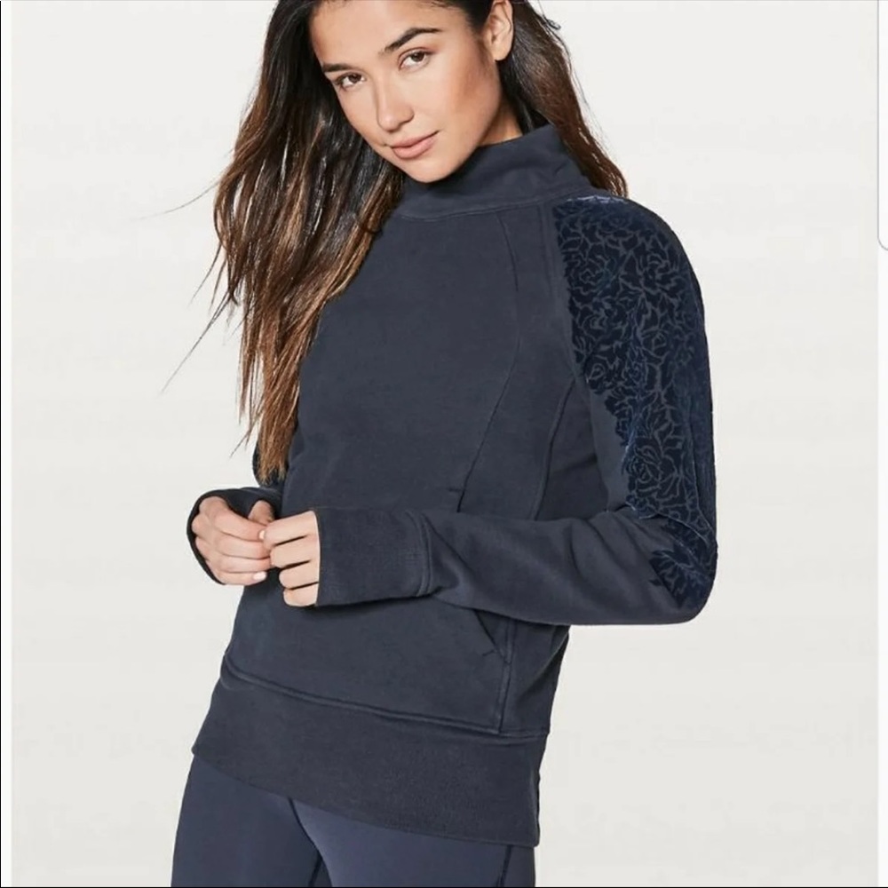 Lululemon Floral Flock Pullover